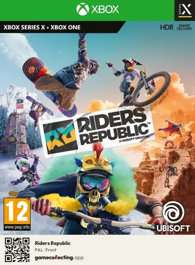 Riders Republic Xbox Series X, PAL box front