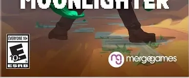 Moonlighter, the ESRB box on its front