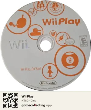 Wii Play Nintendo Wii, NTSC disc