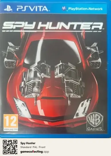 Spy Hunter PlayStation Vita, PAL box front