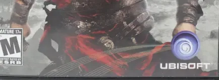 Prince of Persia: Warrior Within, the ESRB box on its front