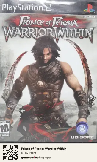 Prince of Persia: Warrior Within PlayStation 2, NTSC box front