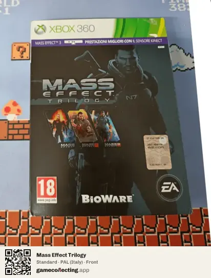 Mass Effect Trilogy Xbox 360, Italy box front