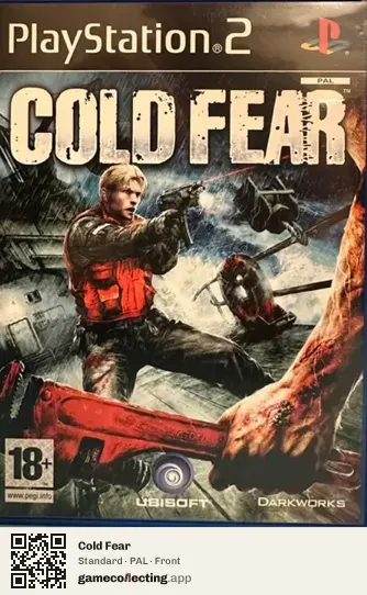 Cold Fear PlayStation 2, PAL box front