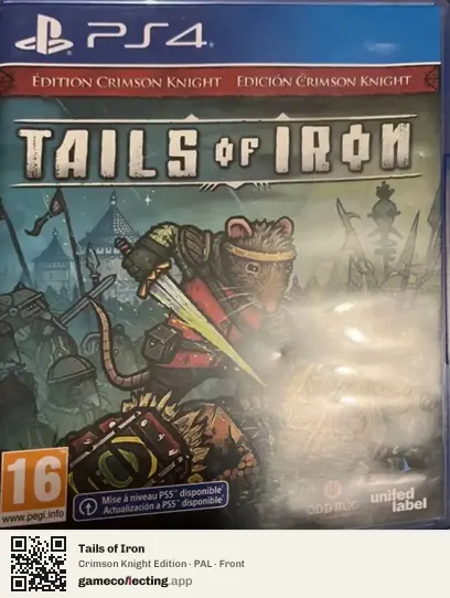 Tails of Iron PlayStation 4, PAL box front