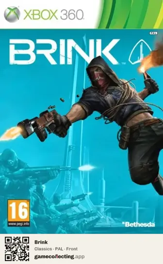Brink Xbox 360, PAL box front