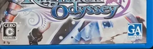 Ragnarok Odyssey, the CERO letter on its front