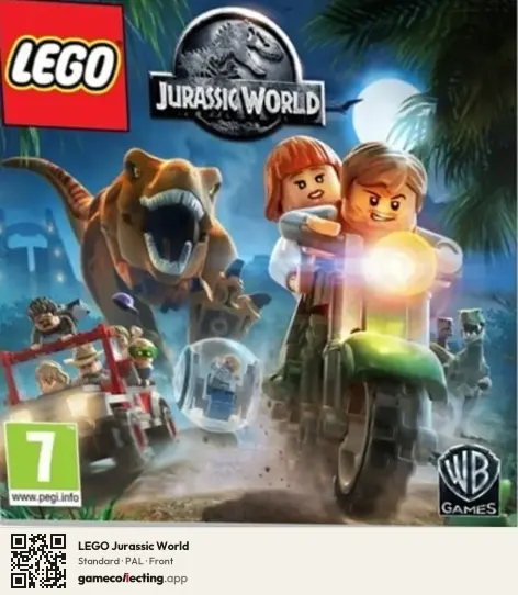 LEGO Jurassic World Nintendo 3DS, PAL box front