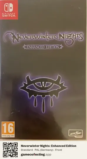 Neverwinter Nights: Enhanced Edition Nintendo Switch, Germany box front