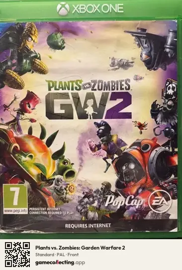 Plants vs. Zombies: Garden Warfare 2 Xbox One, PAL box front