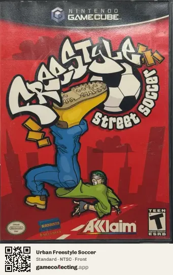 Urban Freestyle Soccer Nintendo GameCube, NTSC box front
