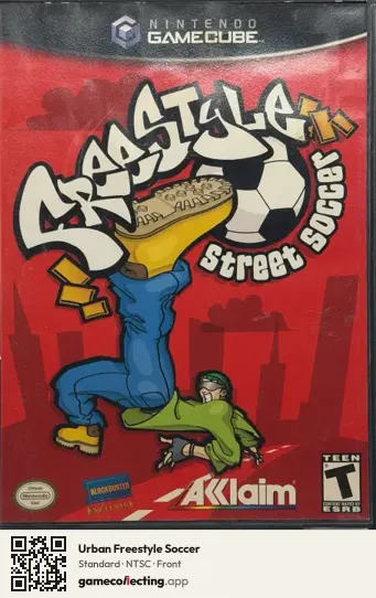 Urban Freestyle Soccer Nintendo GameCube, NTSC box front