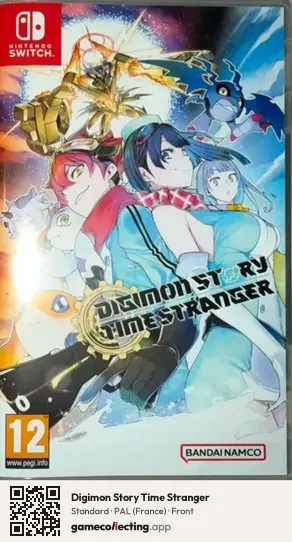 Digimon Story Time Stranger Nintendo Switch, France box front