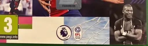 FIFA 21, the USK square on its front