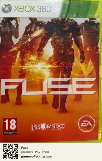 Fuse Xbox 360, PAL box front