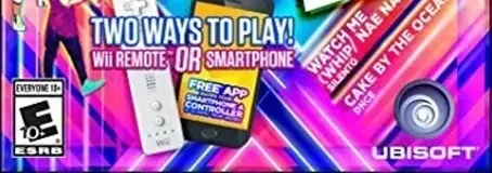 Just Dance 2017, the ESRB box on its front