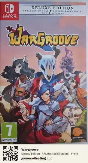 Wargroove Nintendo Switch, United Kingdom box front