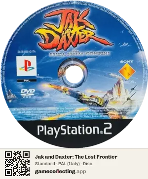 Jak and Daxter: The Lost Frontier PlayStation 2, PAL disc