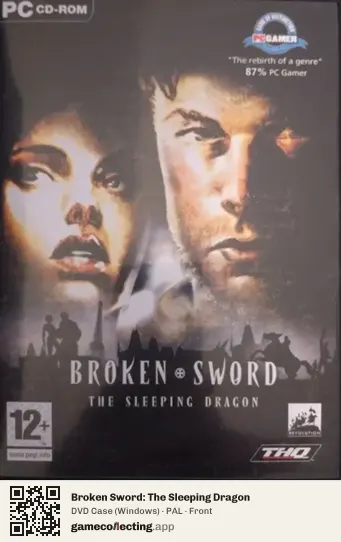 Broken Sword: The Sleeping Dragon Computer, PAL box front