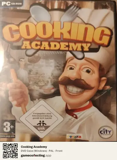 Cooking Academy Computer, PAL box front