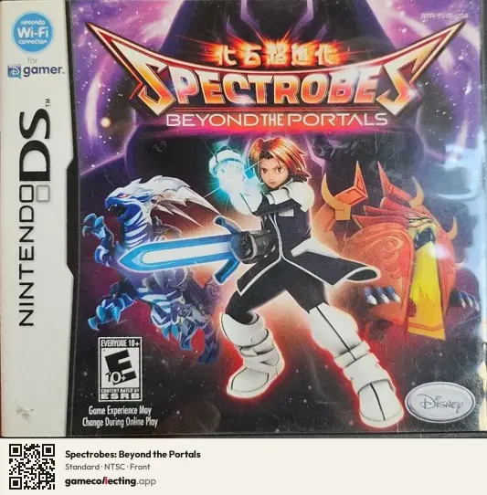 Spectrobes: Beyond the Portals Nintendo DS, NTSC box front