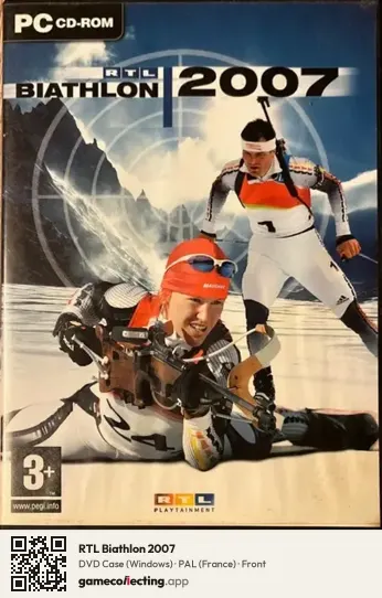RTL Biathlon 2007 Computer, France box front
