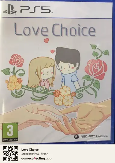 Love Choice PlayStation 5, PAL box front