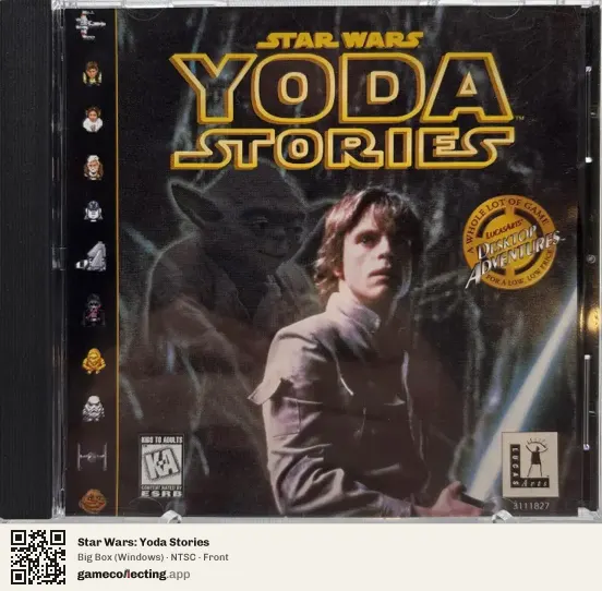 Star Wars: Yoda Stories Computer, NTSC box front