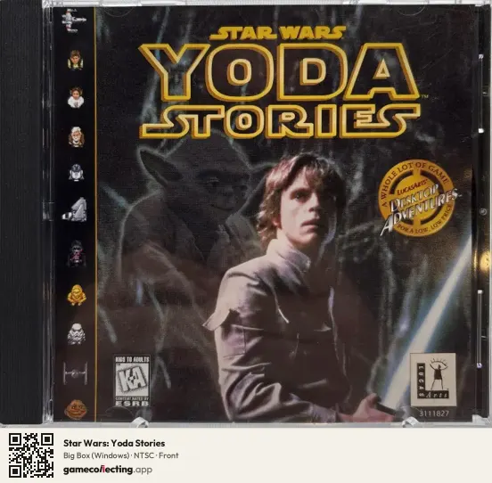Star Wars: Yoda Stories Computer, NTSC box front