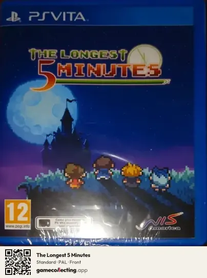 The Longest 5 Minutes PlayStation Vita, PAL box front