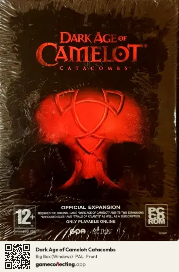 Dark Age of Camelot: Catacombs Computer, PAL box front