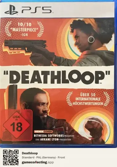 Deathloop PlayStation 5, Germany box front