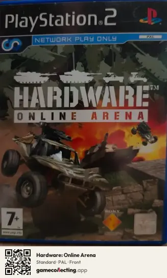 Hardware: Online Arena PlayStation 2, PAL box front