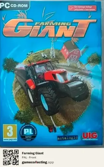Farming Giant Computer, PAL box front
