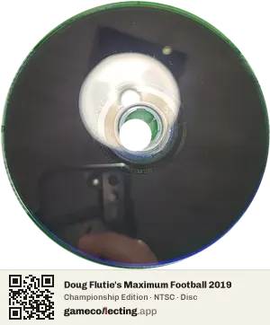 Doug Flutie's Maximum Football 2019 Xbox One, NTSC disc