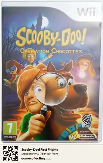 Scooby-Doo! First Frights Nintendo Wii, France box front