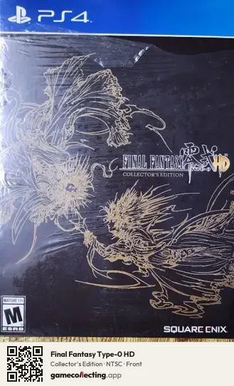 Final Fantasy Type-0 HD PlayStation 4, NTSC box front