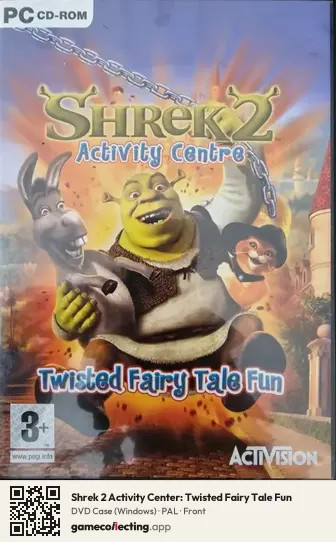 Shrek 2 Activity Center: Twisted Fairy Tale Fun Computer, PAL box front
