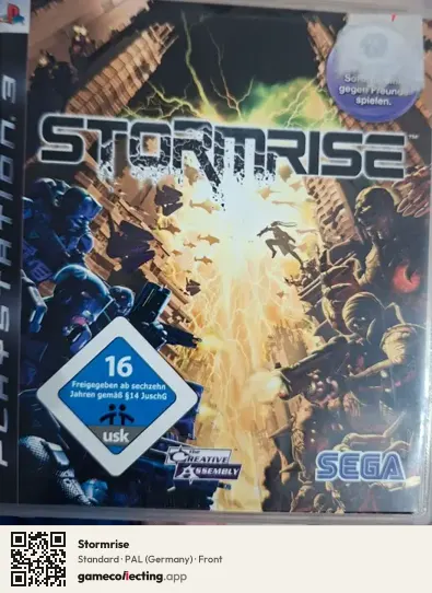 Stormrise PlayStation 3, Germany box front