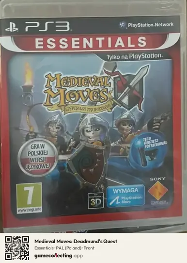 Medieval Moves: Deadmund's Quest PlayStation 3, Poland box front
