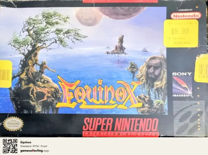 Equinox Super Nintendo Entertainment System, NTSC box front