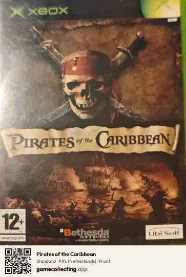 Pirates of the Caribbean Xbox, Netherlands box front