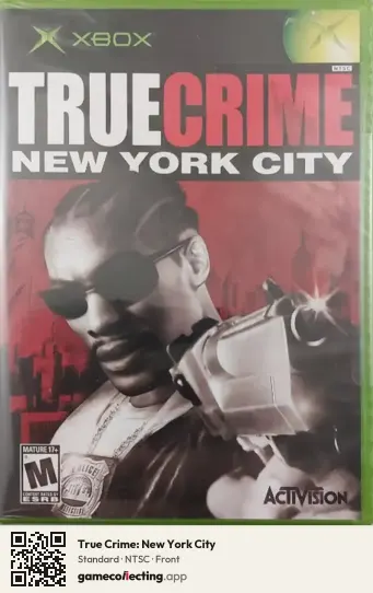 True Crime: New York City Xbox, NTSC box front