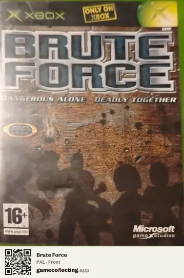 Brute Force Xbox, PAL box front
