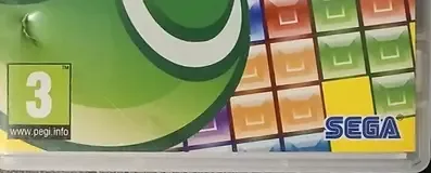 Puyo Puyo Tetris, the PEGI square on its front