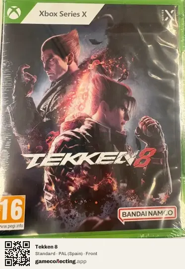 Tekken 8 Xbox Series X, Spain box front