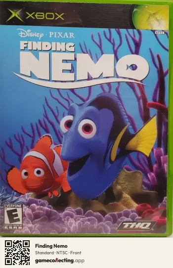 Finding Nemo Xbox, NTSC box front