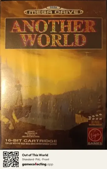 Out of This World Sega Mega Drive / Genesis, PAL box front