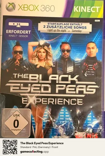 The Black Eyed Peas Experience Xbox 360, Germany box front