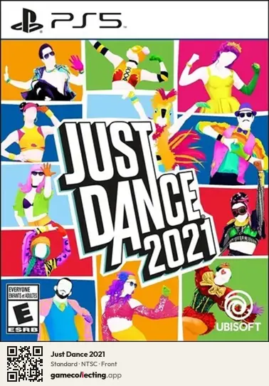 Just Dance 2021 PlayStation 5, NTSC box front